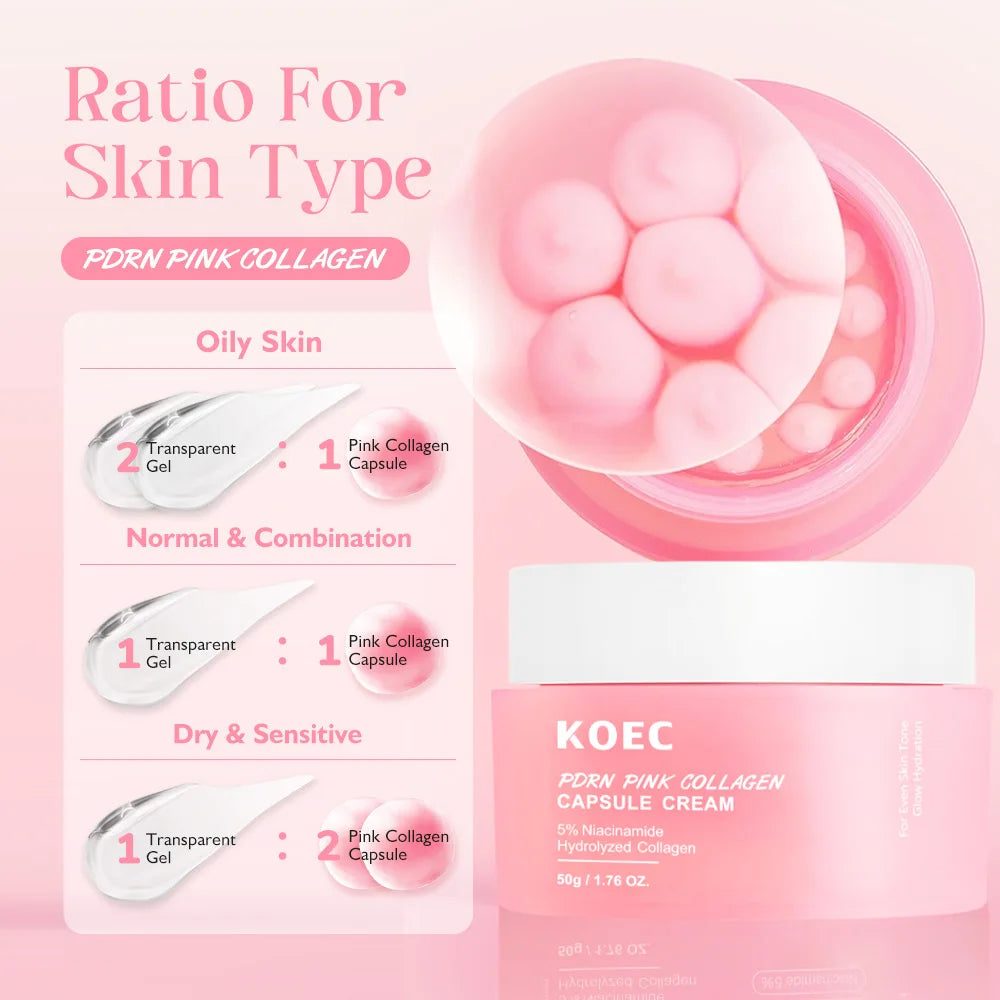 Pink Collagen Cream – Glowing & Youth Boost