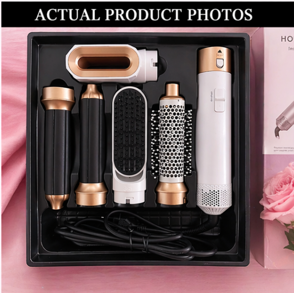 5-in-1 Hair Dryer & Styling Brush Set