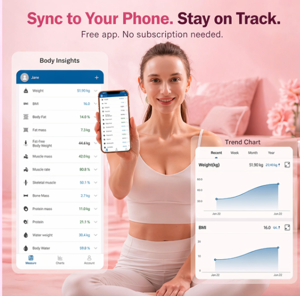 Alcedo Smart Bluetooth Body Scale