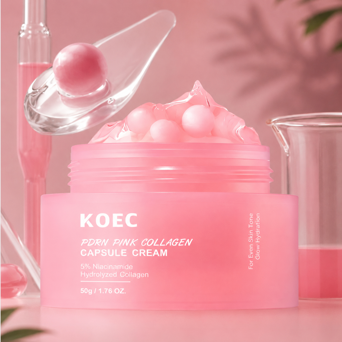 Pink Collagen Cream – Glowing & Youth Boost
